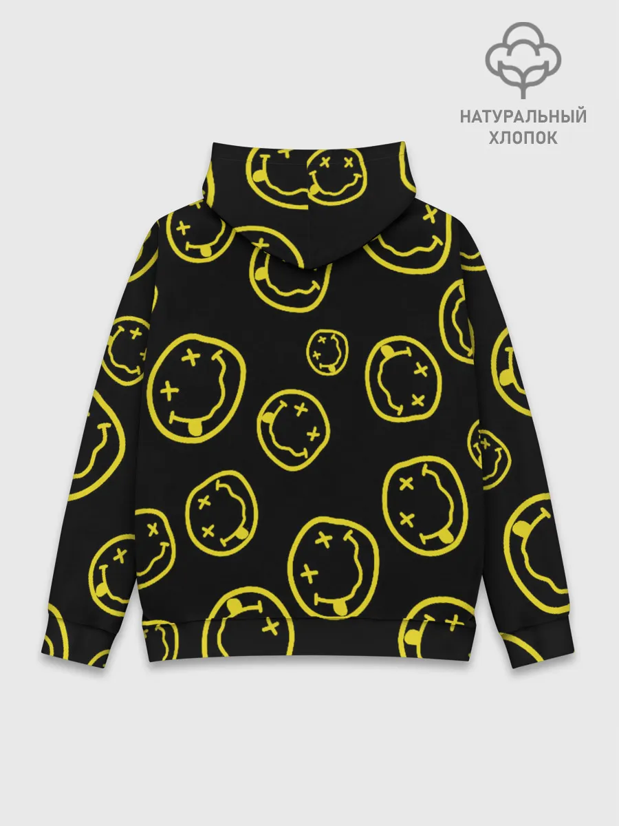 Худи мужской база хлопок / Nirvana