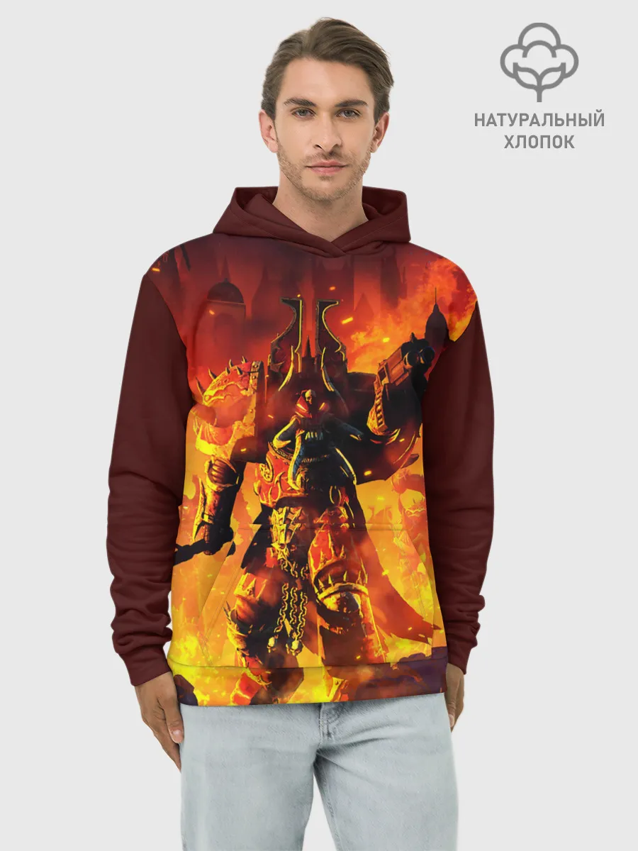 Худи мужской база хлопок / WARHAMMER 40K