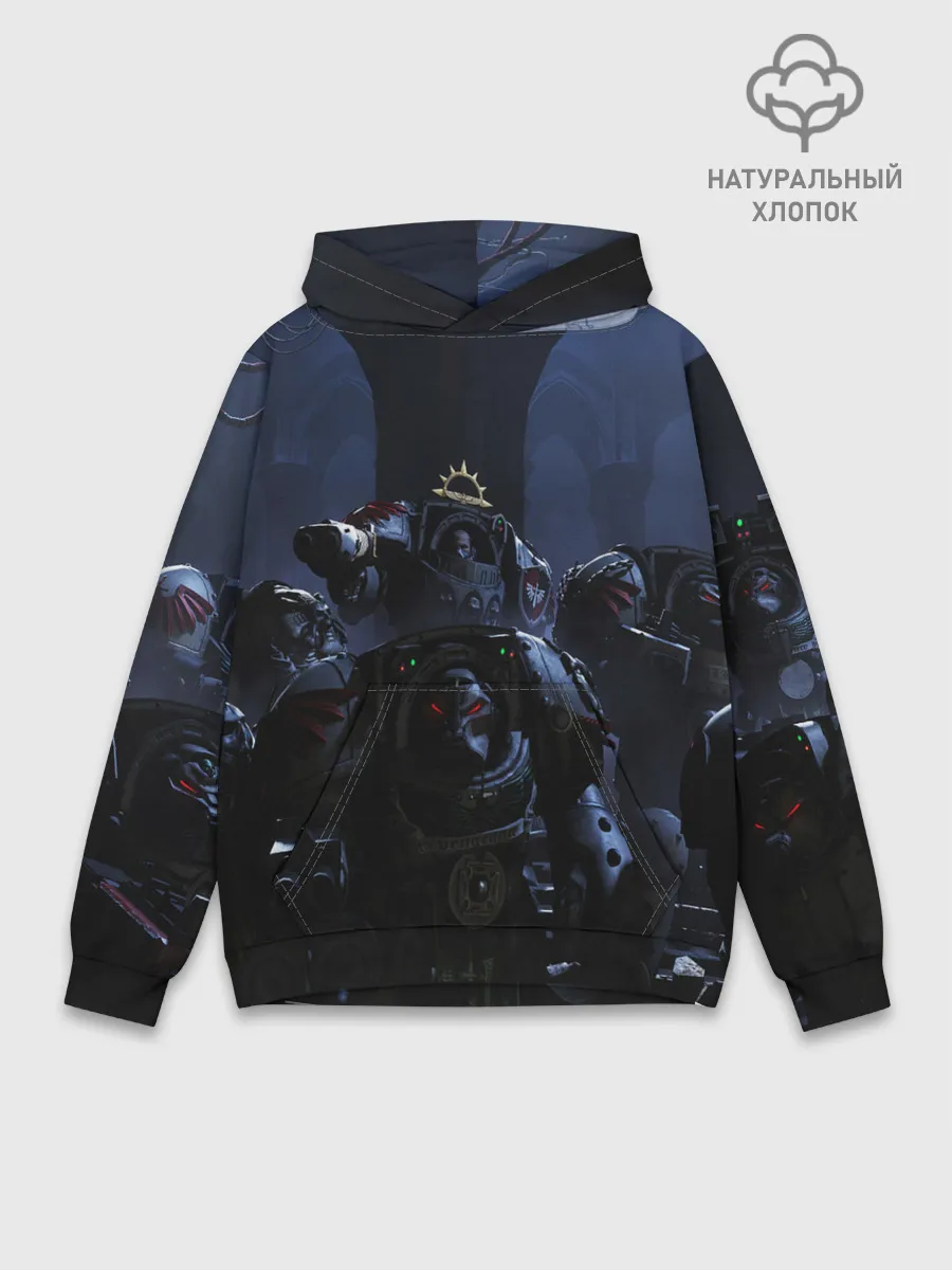 Худи мужской база хлопок / WARHAMMER 40K