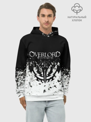 Худи мужской база хлопок / горизонт спрей оверлорд