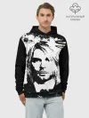 Худи мужской база хлопок / Kurt Cobain