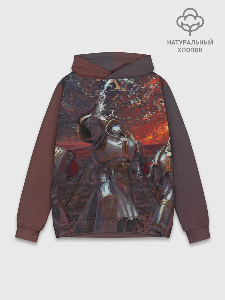 Худи мужской база хлопок / WARHAMMER 40K