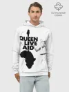 Худи мужской база хлопок / Queen LIVE AID
