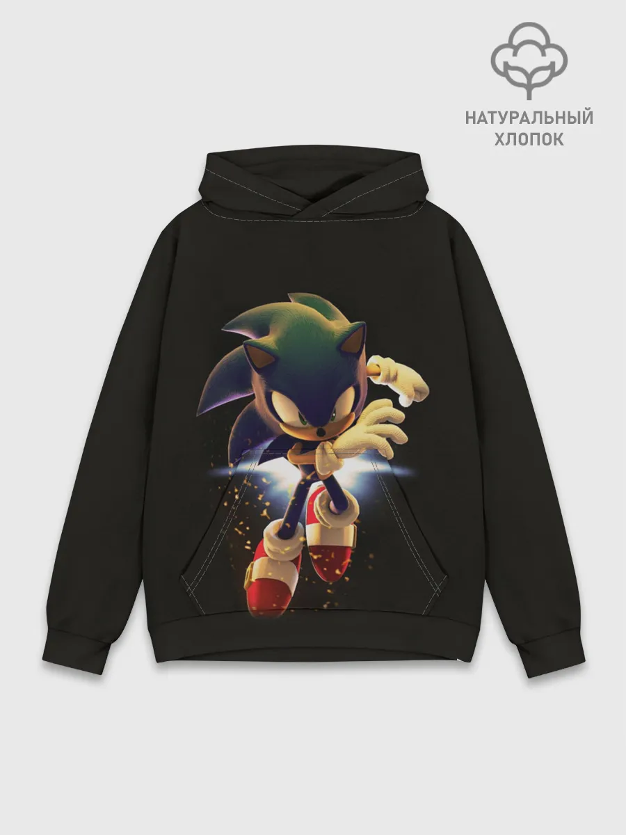 Худи мужской база хлопок / Sonic