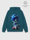 Худи мужской база хлопок / Sonic