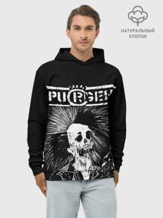 Худи мужской база хлопок / Purgen