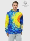 Худи мужской база хлопок / КРАСКИ ВАНГОГА