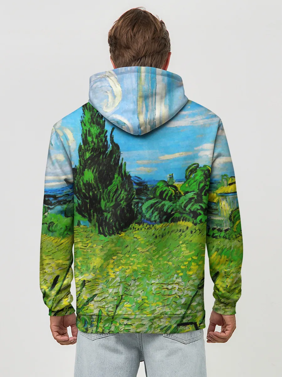 Худи мужской база хлопок / ВАНГОГ