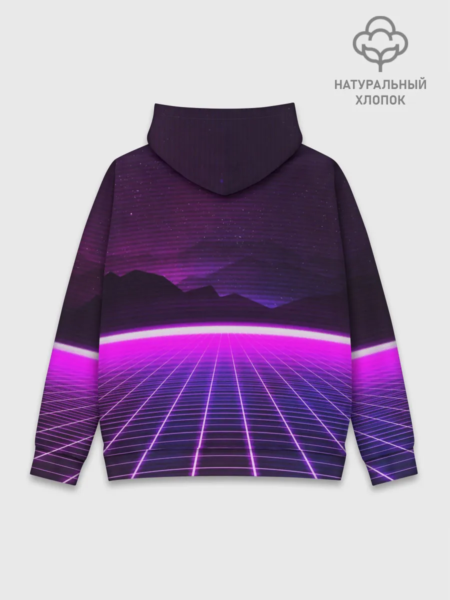 Худи мужской база хлопок / 90 YEARS sunrise