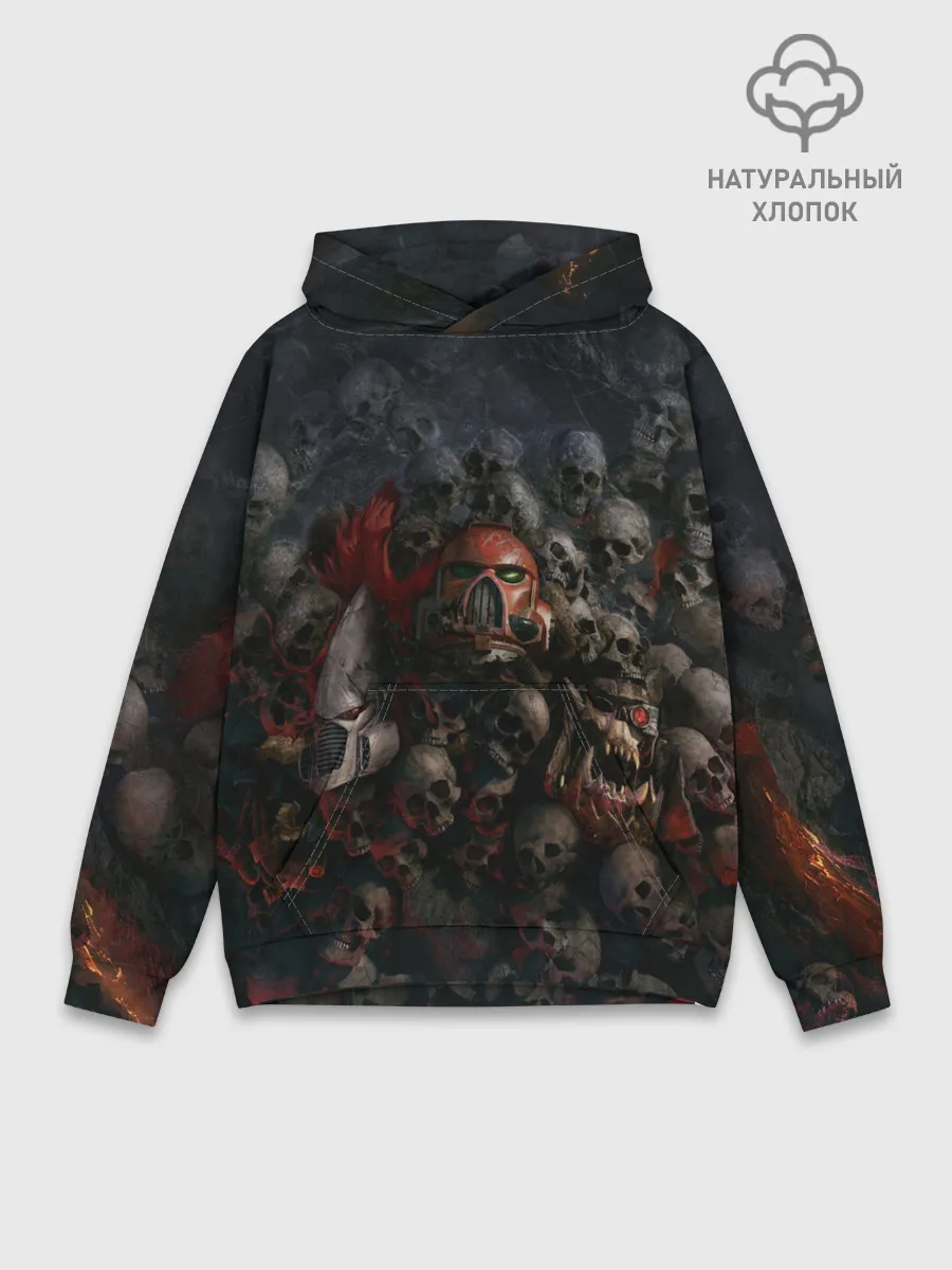 Худи мужской база хлопок / WARHAMMER 40K