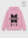 Худи мужской база хлопок / BTS and BLACKPINK