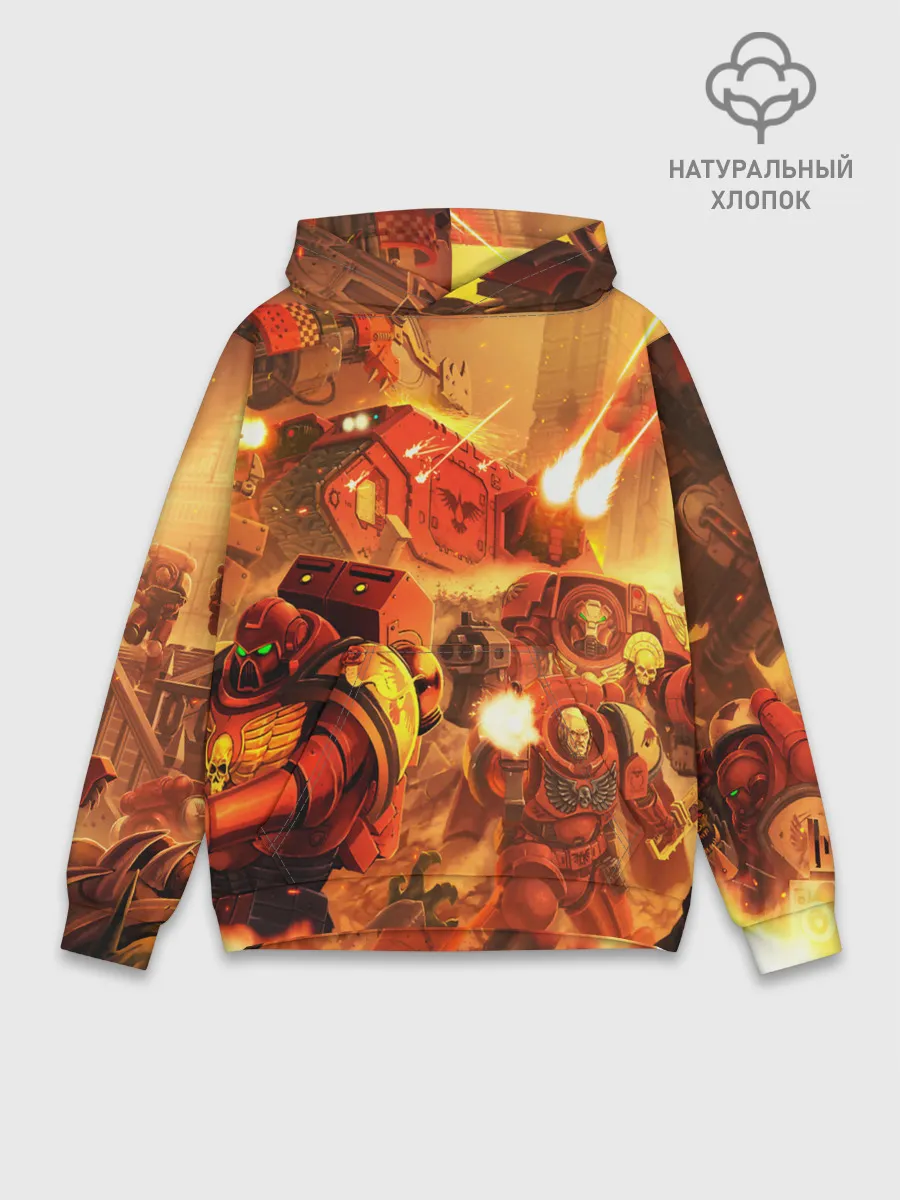 Худи мужской база хлопок / WARHAMMER 40K
