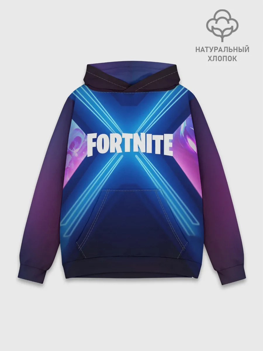 Худи мужской база хлопок / FORTNITE X