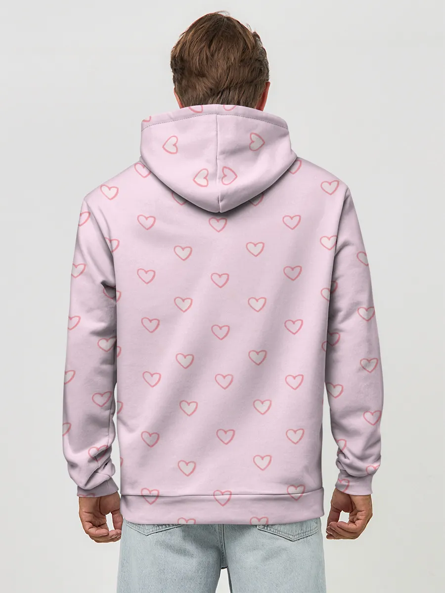 Худи мужской база хлопок / Рыба Фортнайт