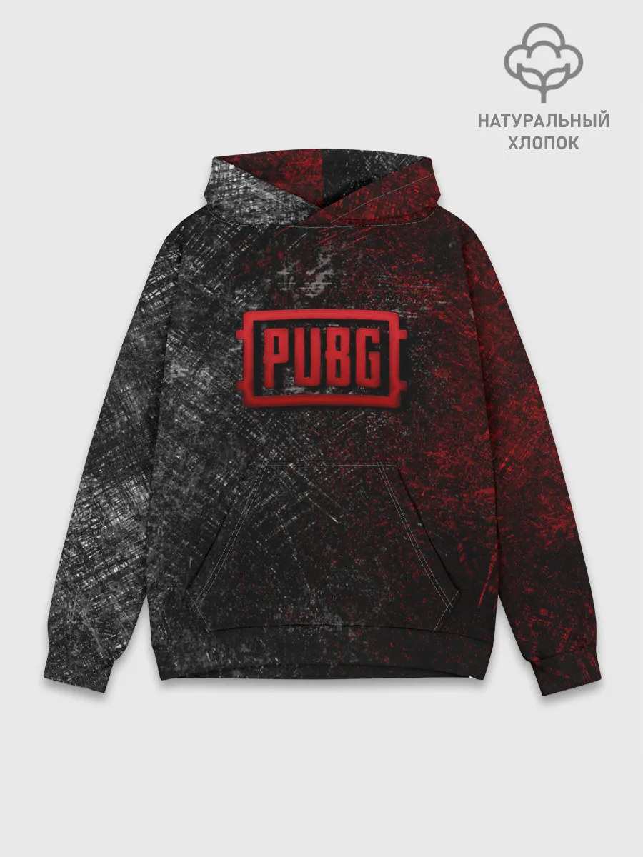 Худи мужской база хлопок / PUBG