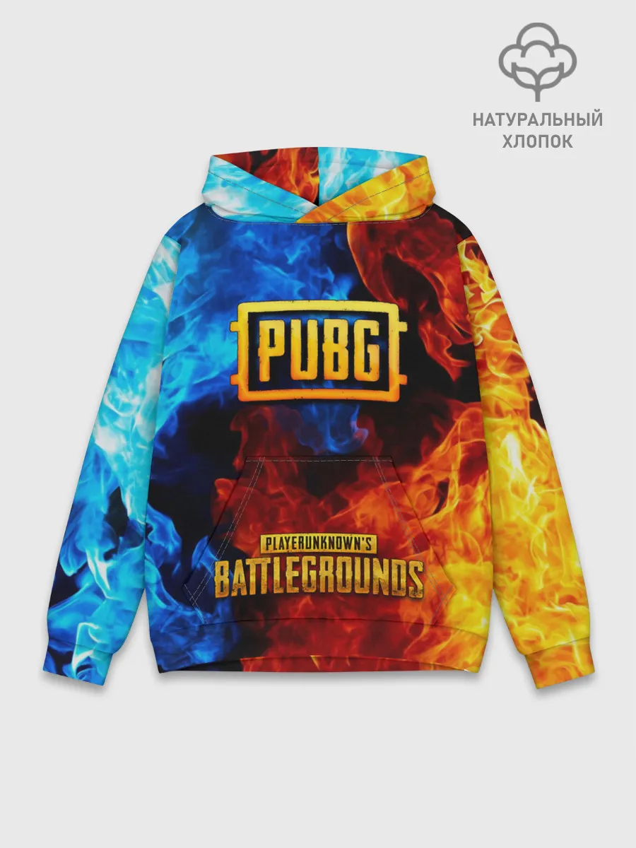 Худи мужской база хлопок / PUBG