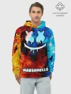 Худи мужской база хлопок / РЮКЗАК MARSHMELLO
