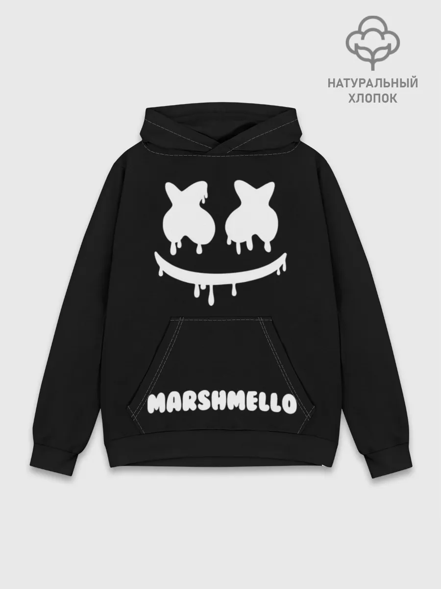 Худи мужской база хлопок / РЮКЗАК MARSHMELLO