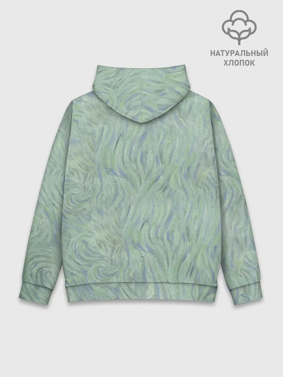 Худи мужской база хлопок / Ван Гог