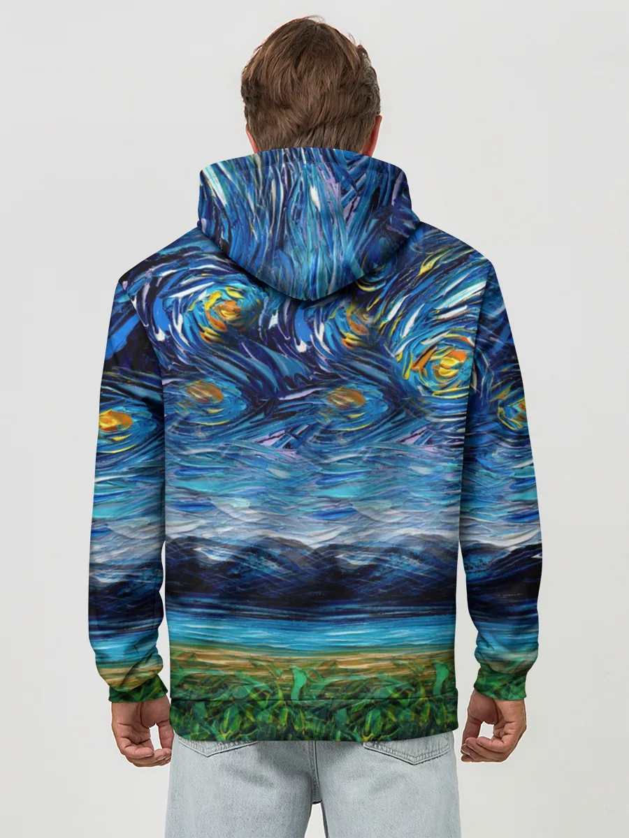 Худи мужской база хлопок / Кокер-спаниель