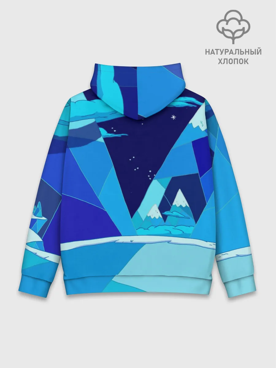 Худи мужской база хлопок / Ледяной король
