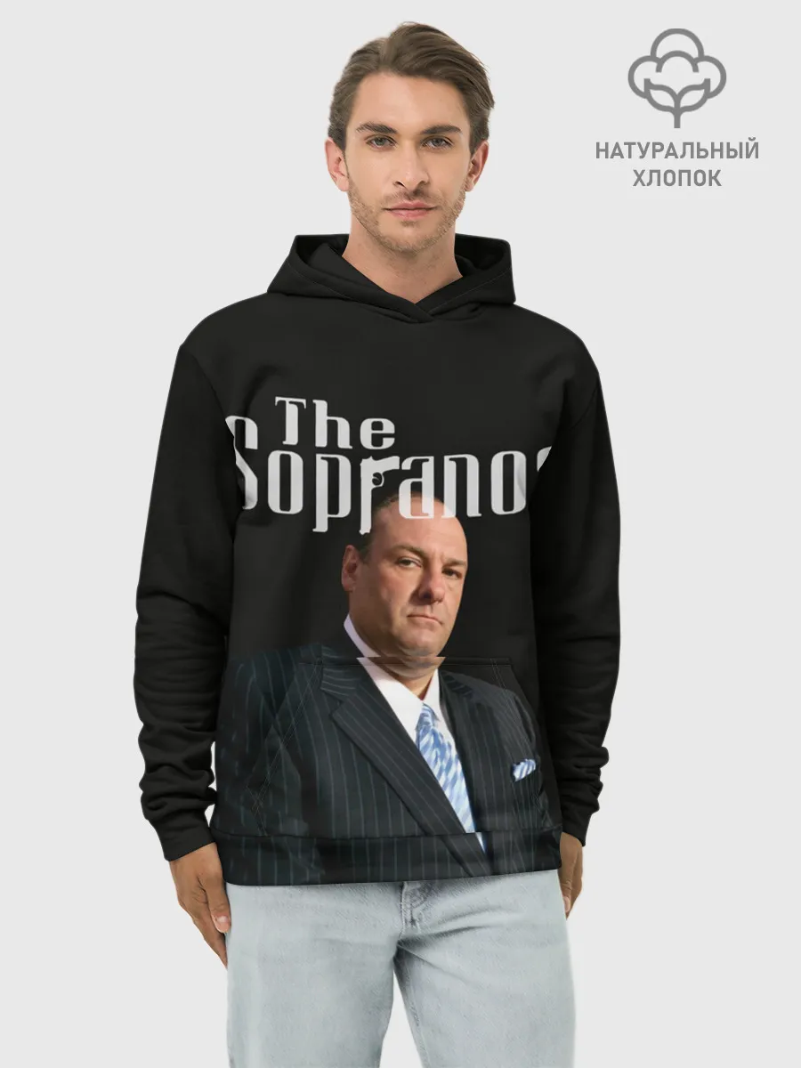 Худи мужской база хлопок / Клан сопрано