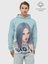 Худи мужской база хлопок / Billie Eilish