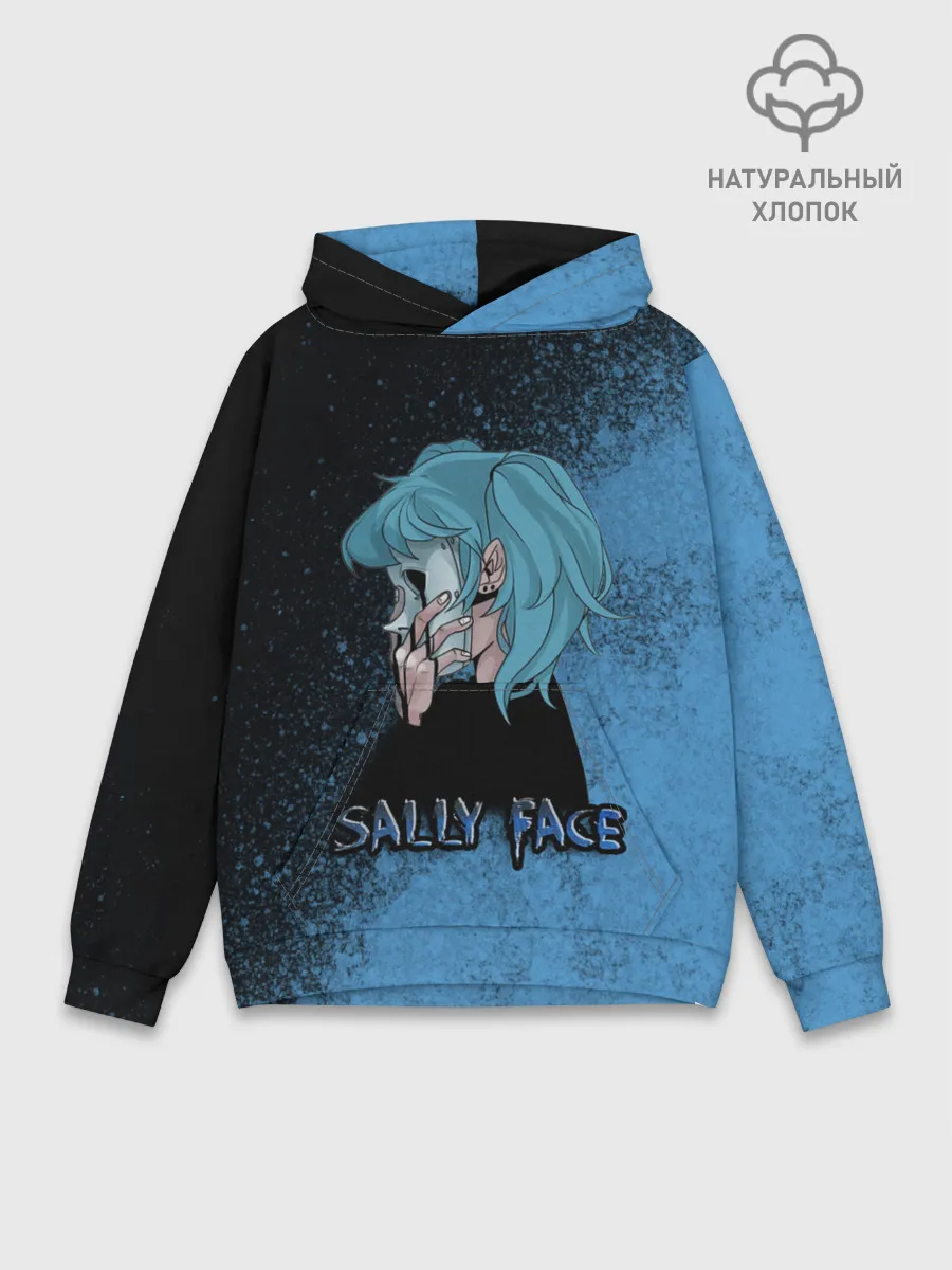 Худи мужской база хлопок / Sally face