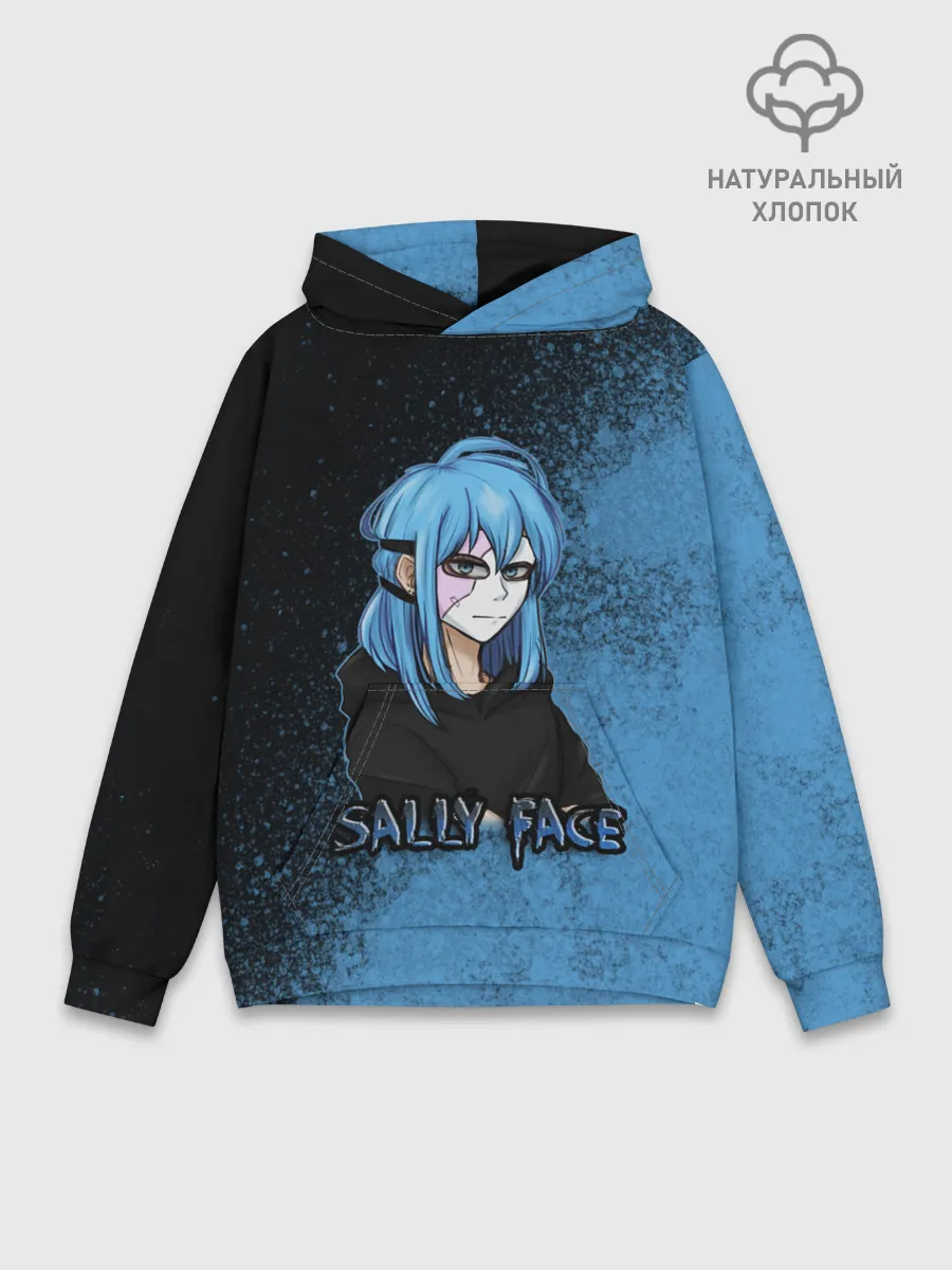 Худи мужской база хлопок / Sally face