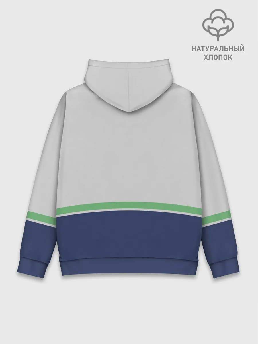 Худи мужской база хлопок / Ride the wave