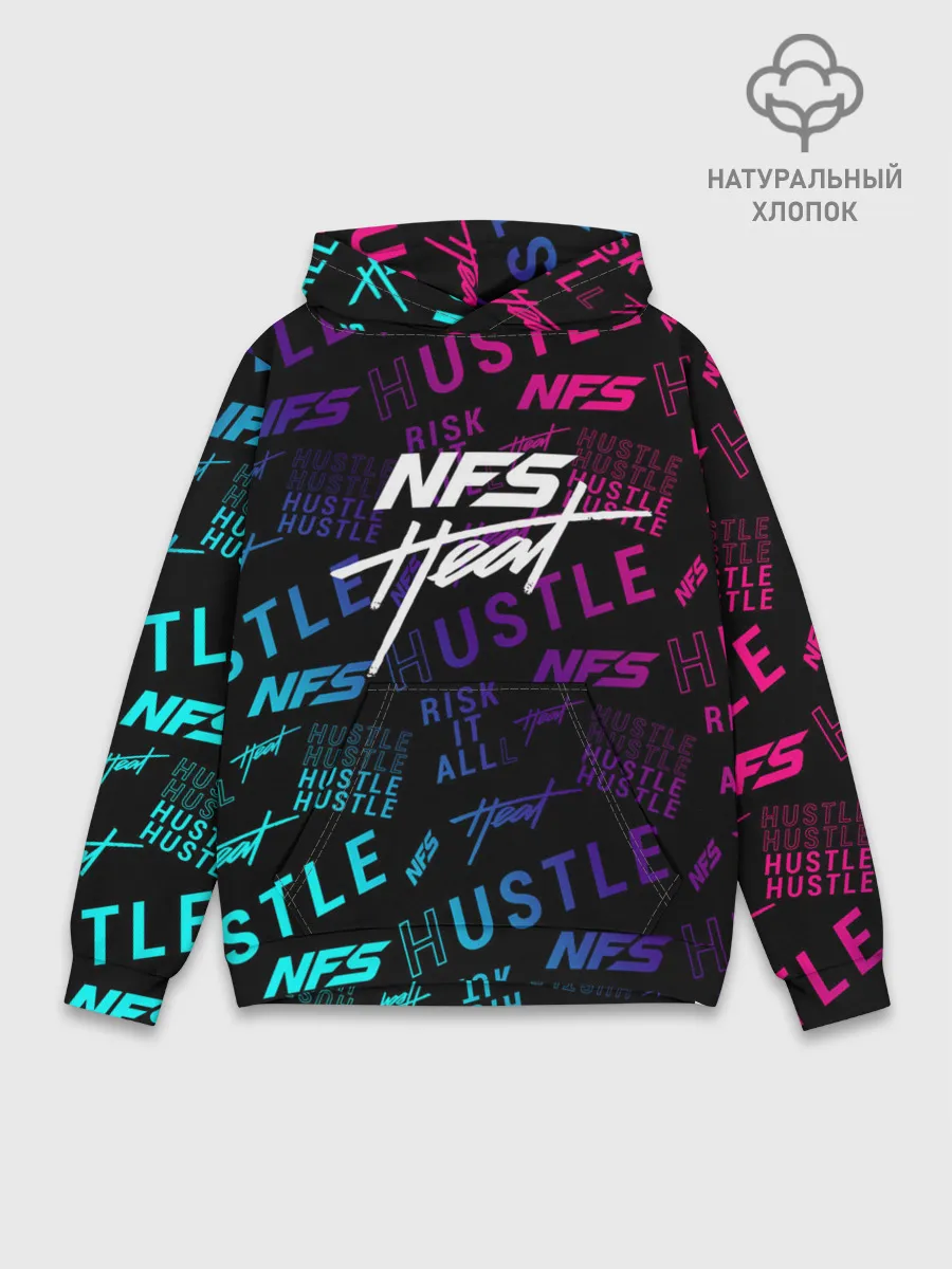 Худи мужской база хлопок / NFS - HEAT