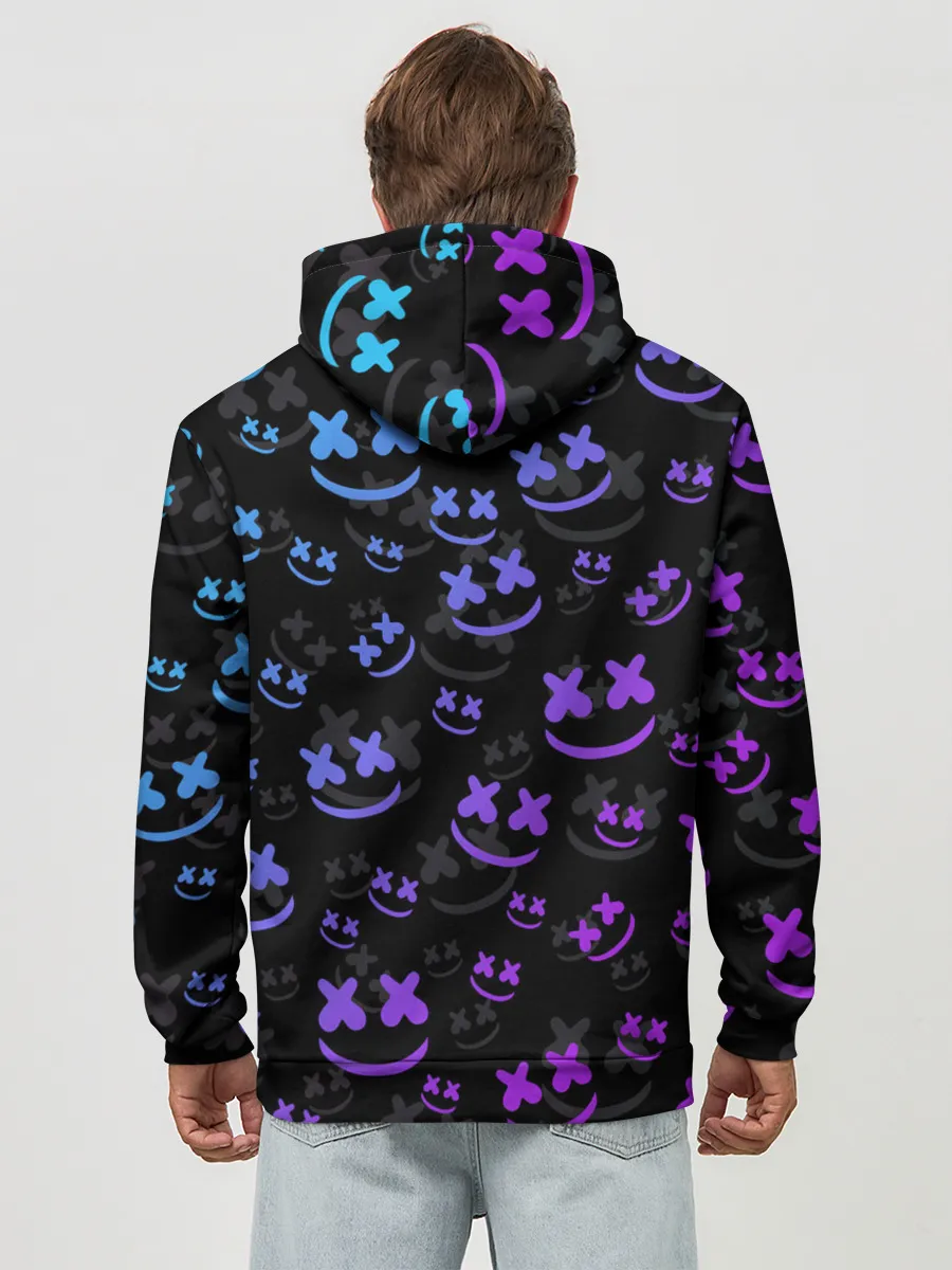 Худи мужской база хлопок / MARSHMELLO