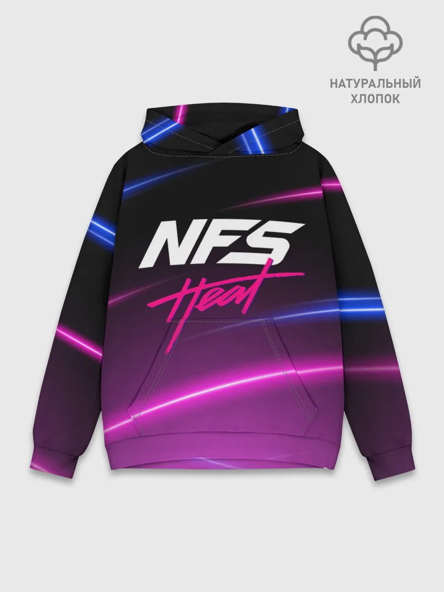 Худи мужской база хлопок / NFS: Heat