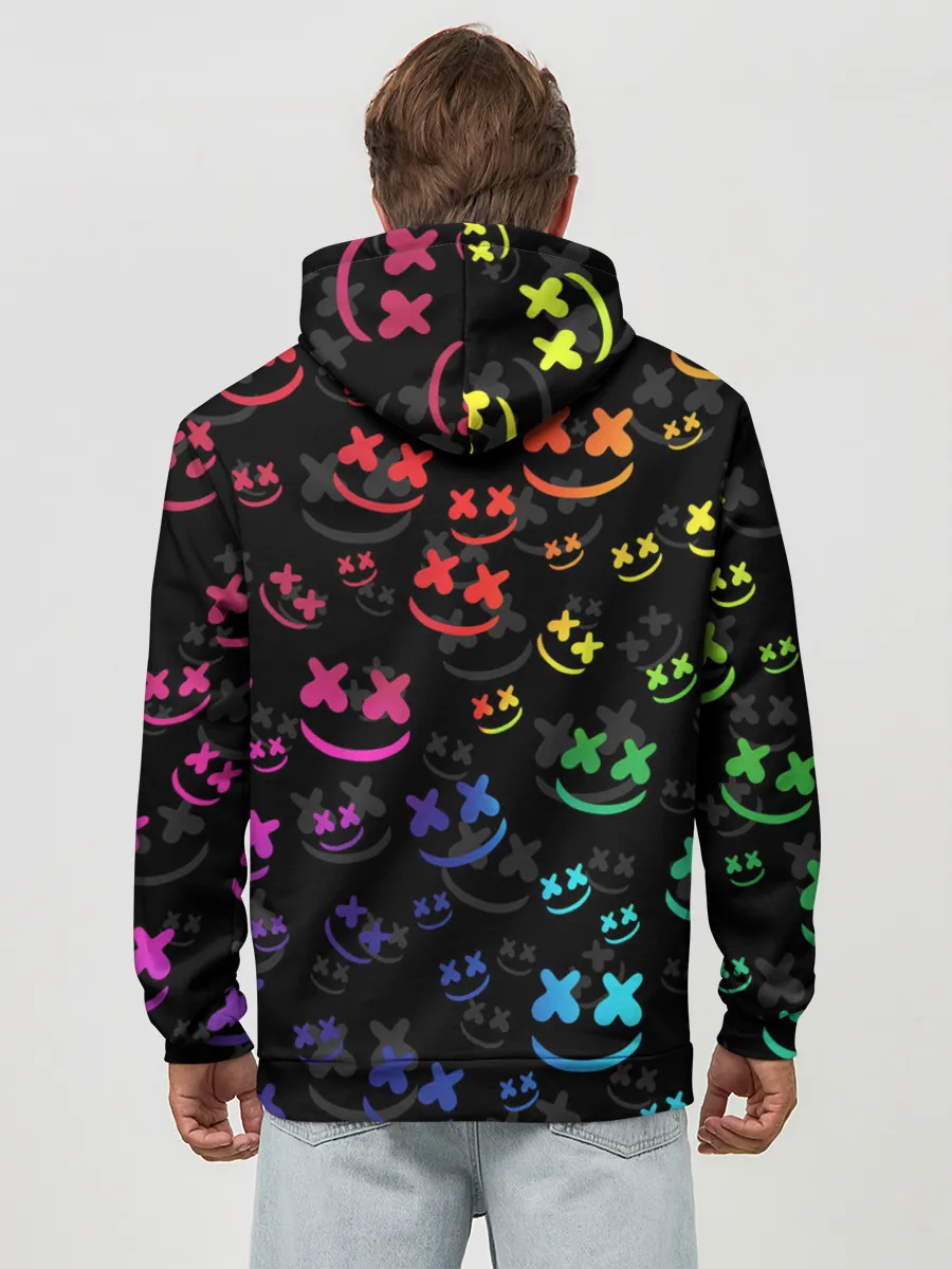 Худи мужской база хлопок / MARSHMELLO