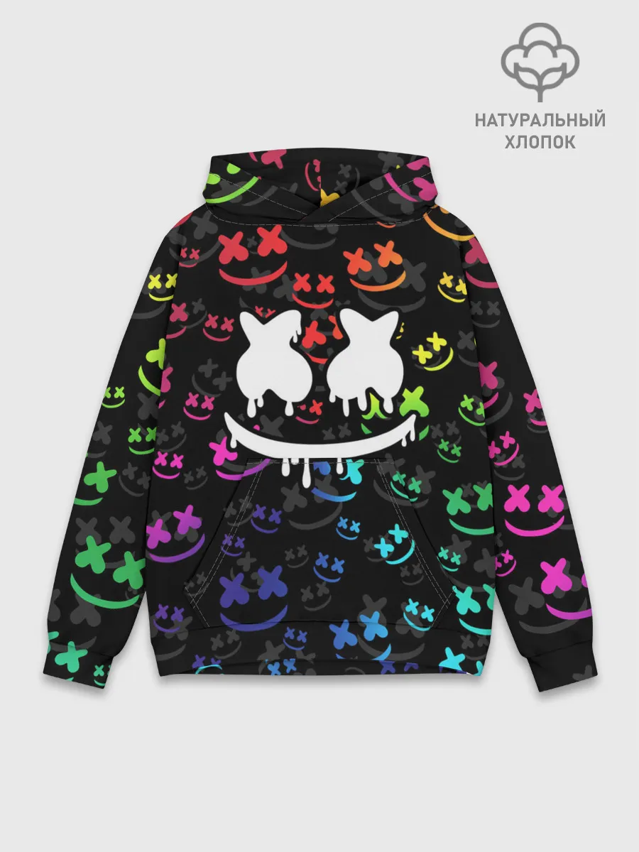 Худи мужской база хлопок / MARSHMELLO