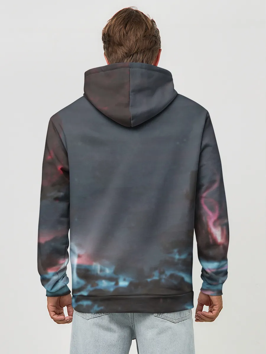 Худи мужской база хлопок / Танджиро Камадо