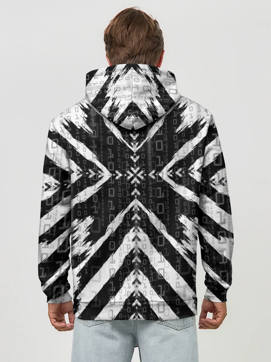 Худи мужской база хлопок / Alien