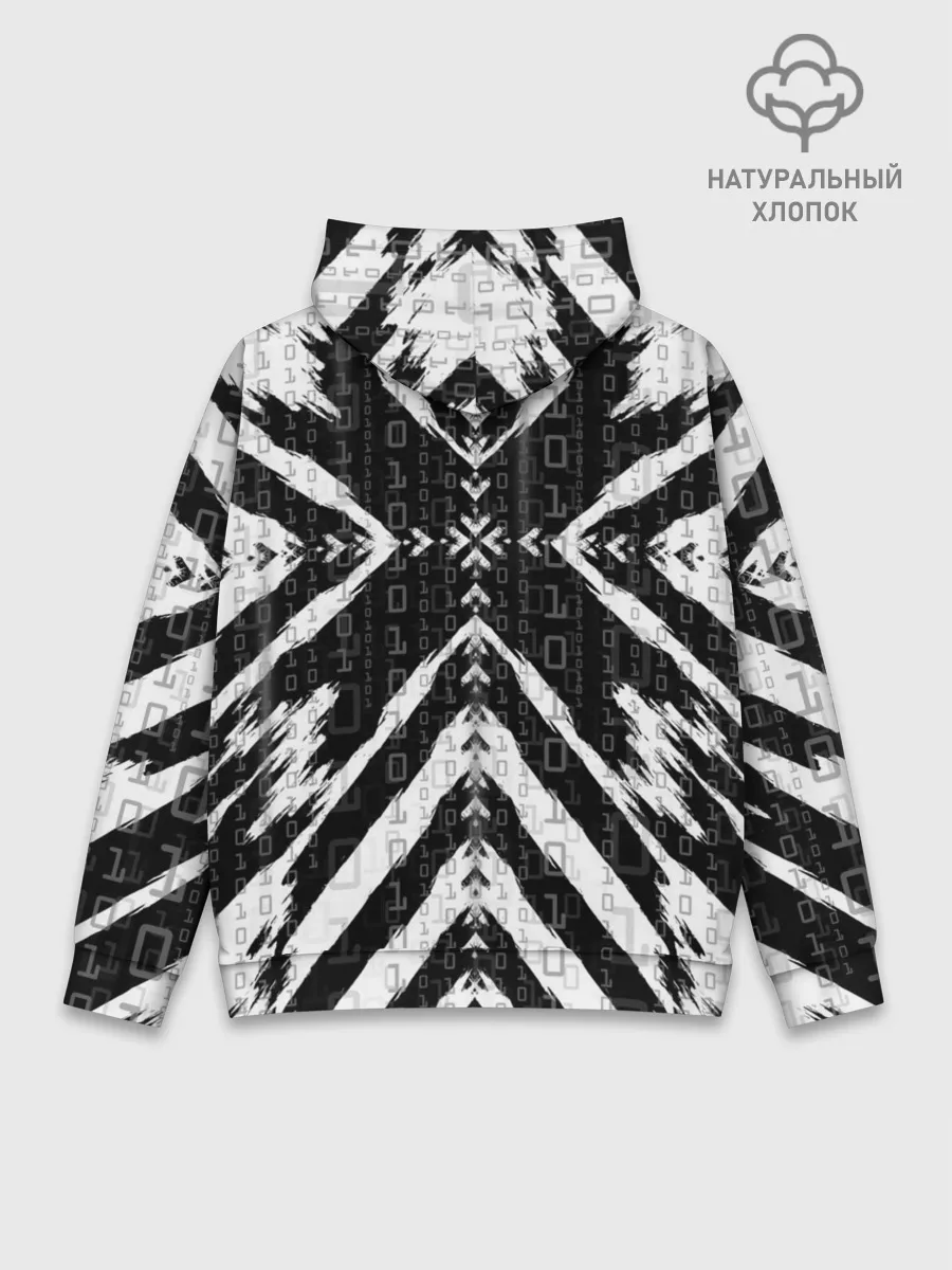 Худи мужской база хлопок / Alien