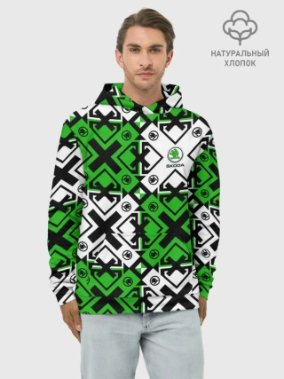 Худи мужской база хлопок / Skoda