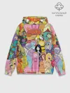 Худи мужской база хлопок / Adventure time