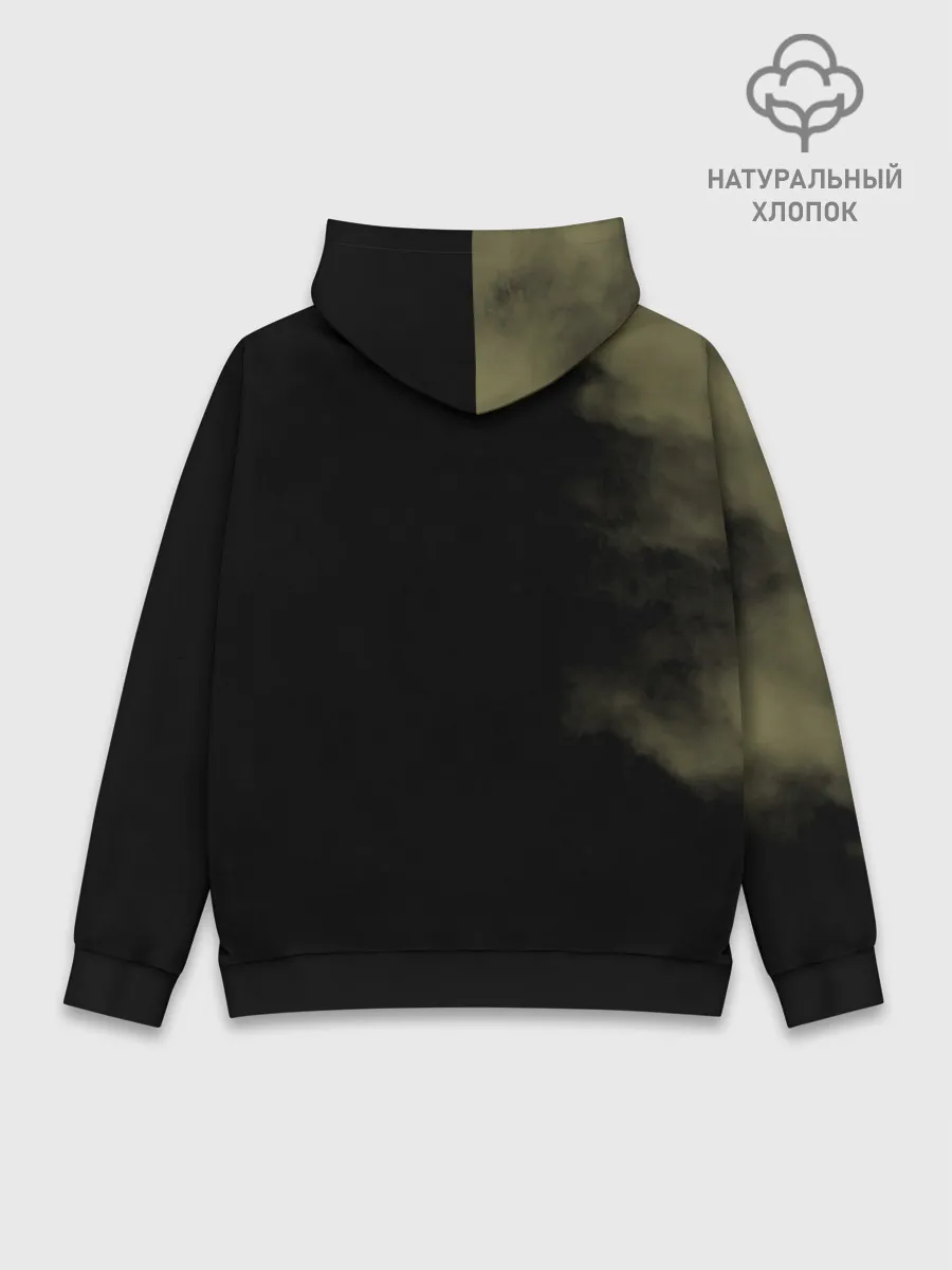 Худи мужской база хлопок / Острые козырьки