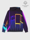 Худи мужской база хлопок / NEON STYLE