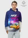 Худи мужской база хлопок / NEED FOR SPEED - HEAT