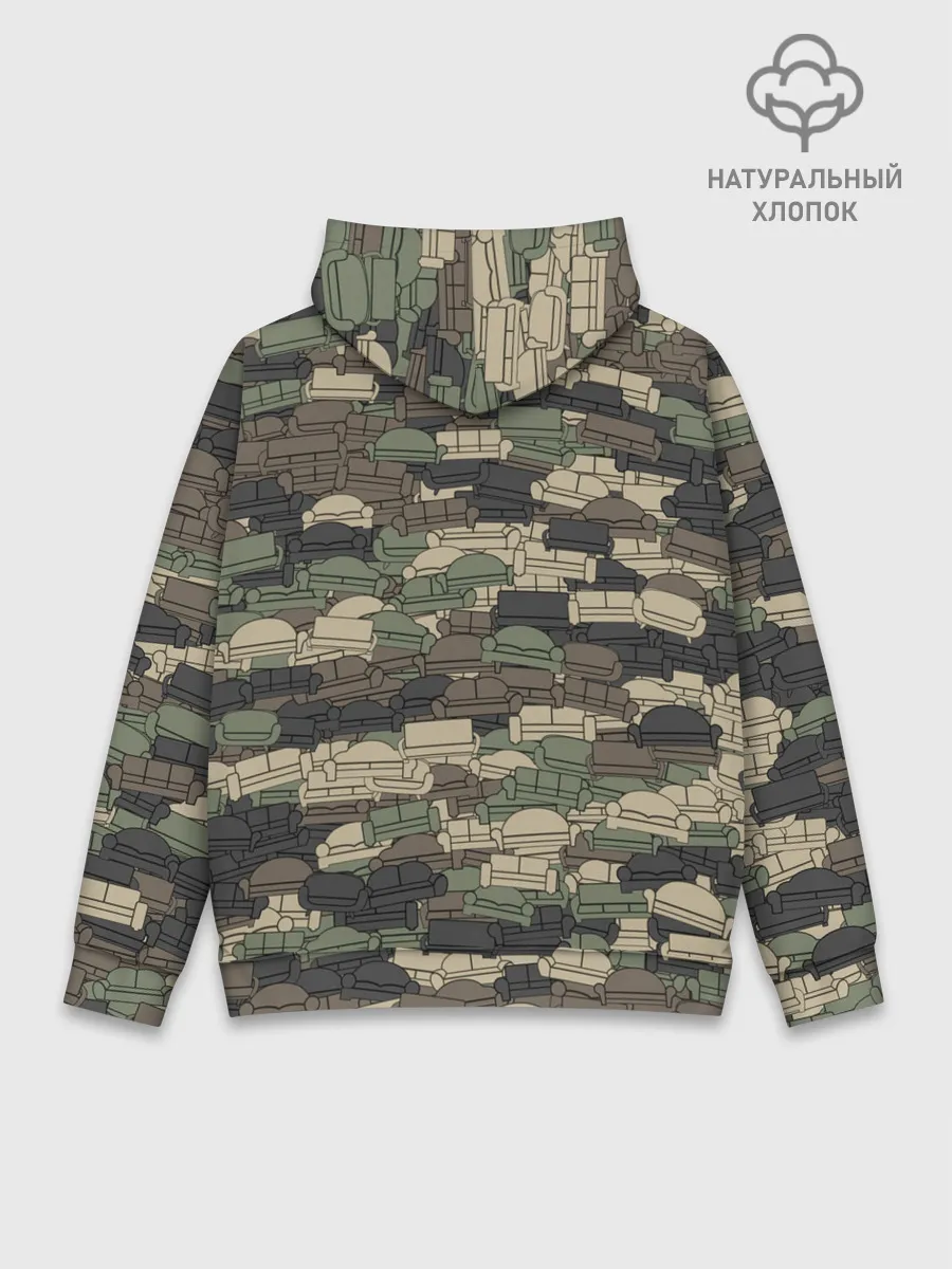 Худи мужской база хлопок / Диванные войска