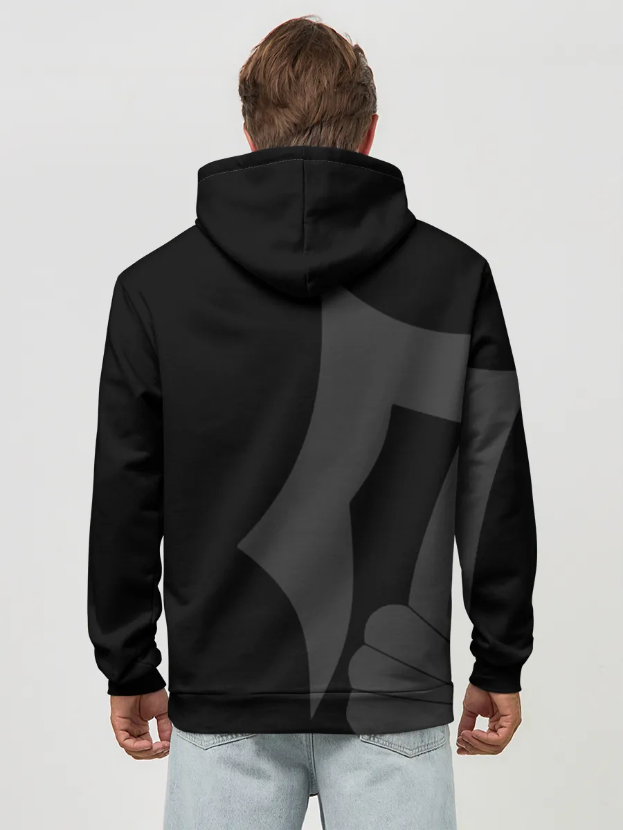 Худи мужской база хлопок / Sabaton