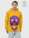 Худи мужской база хлопок / Гипно Череп