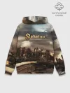 Худи мужской база хлопок / Sabaton