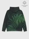 Худи мужской база хлопок / Листья