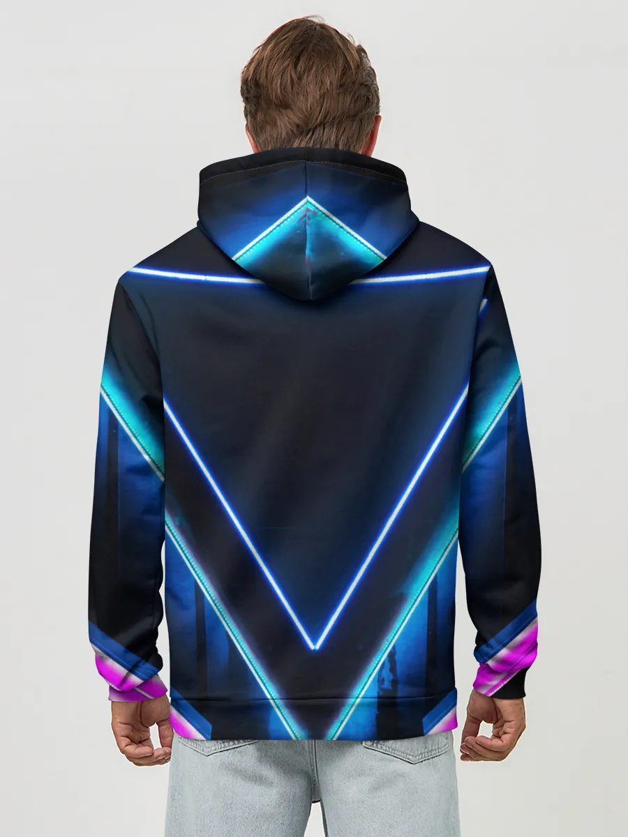 Худи мужской база хлопок / DISQUARED NEON