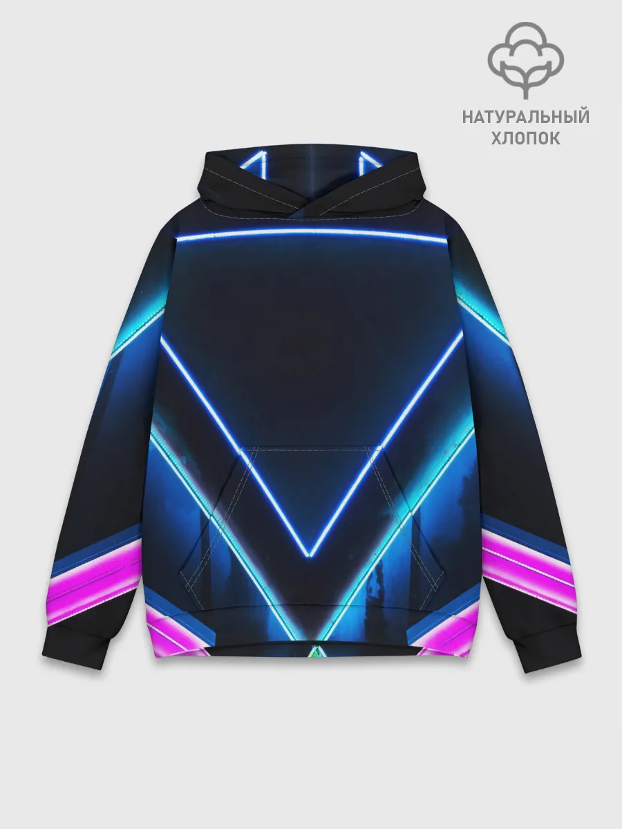 Худи мужской база хлопок / DISQUARED NEON